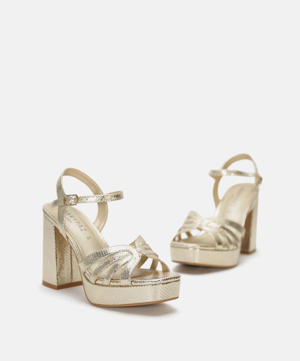 Sandalia plataforma multitiras image number null